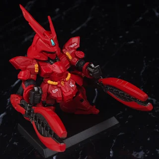 REVIEW FW GUNDAM CONVERGE CORE RX-93ff ν Gundam & MSN-04FF Sazabi Set, Premium Bandai