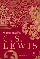 Capadivulgação do livro o peso da glória