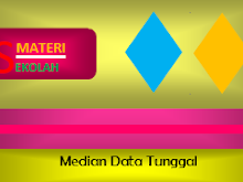 Cara Mencari Median Data Tunggal