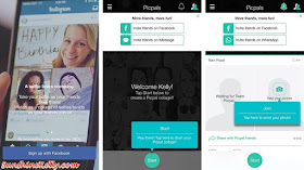 PicPal, PicPal App, Real Time Selfie Collage with Friends 