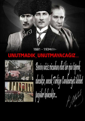 GAZİ MUSTAFA KEMAL ATATÜRK - 1881 - 10 KASIM 1938 - 09:05