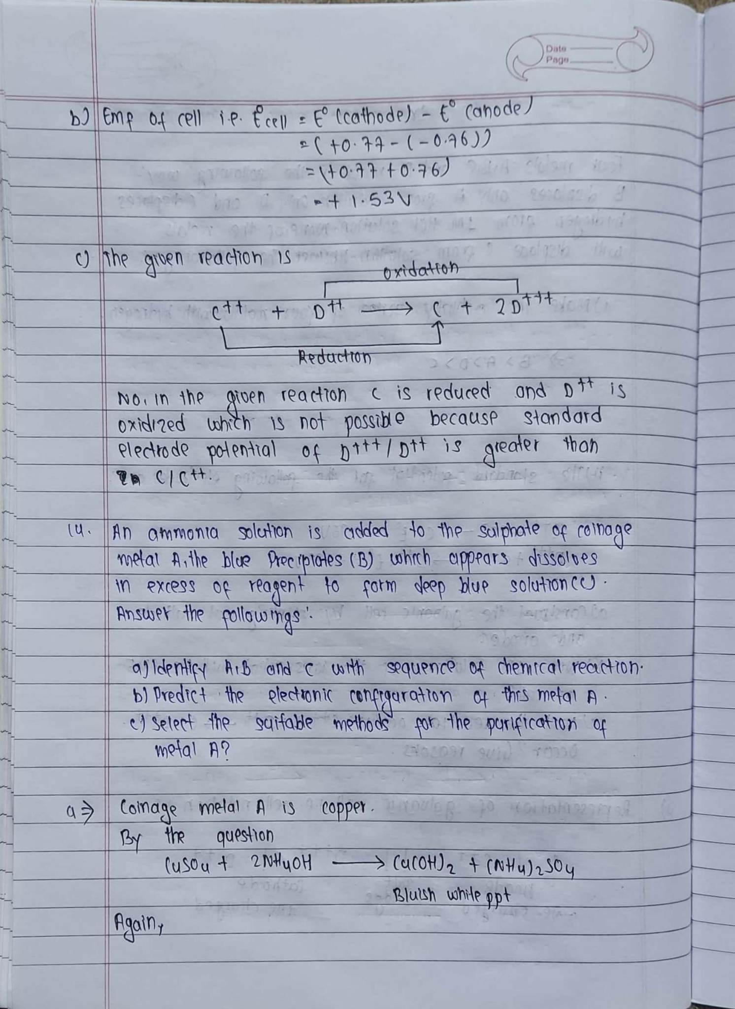Class 12 Chemistry Model Question 2023(2080) Solution