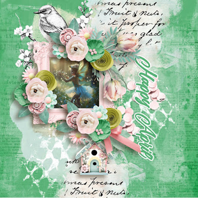 Layout created with HAPPY APRIL by Dutch Dream Designs