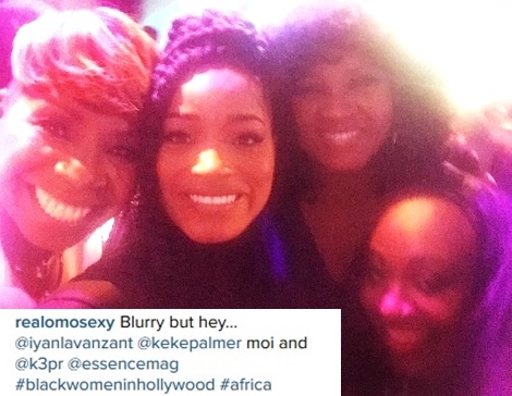 Actress Omotola Jalade Meets Oprah Winfrey, Boris Kidjoe & More in Hollywood Awards (Photos)