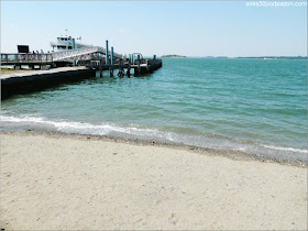 Boston Harbor Islands: Puerto de Georges Island