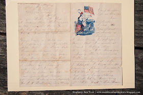 Civil War Era Letter and Envelope Templates for Reenacting | World Turn'd Upside Down