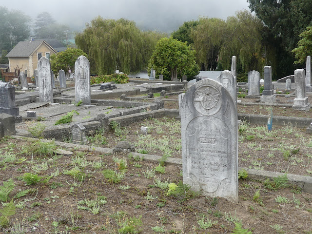 one grave from 1876 and others in an older section