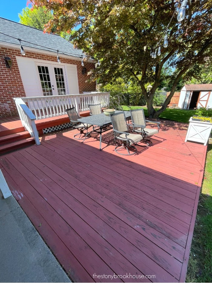 Deck Before