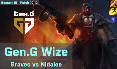 Gen G Wize Graves JG vs Nidalee - KR 10.12