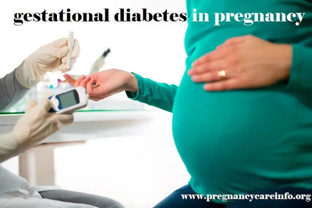 Gestational Diabetes and Pregnancy