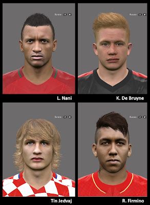 PES 2016 Facepack 4 by A.Mussoullini