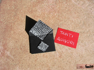 Busta rettangolare origami per biglietto d'auguri 3