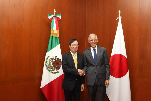 México y Japón estrechan brazos en tema multilaterales