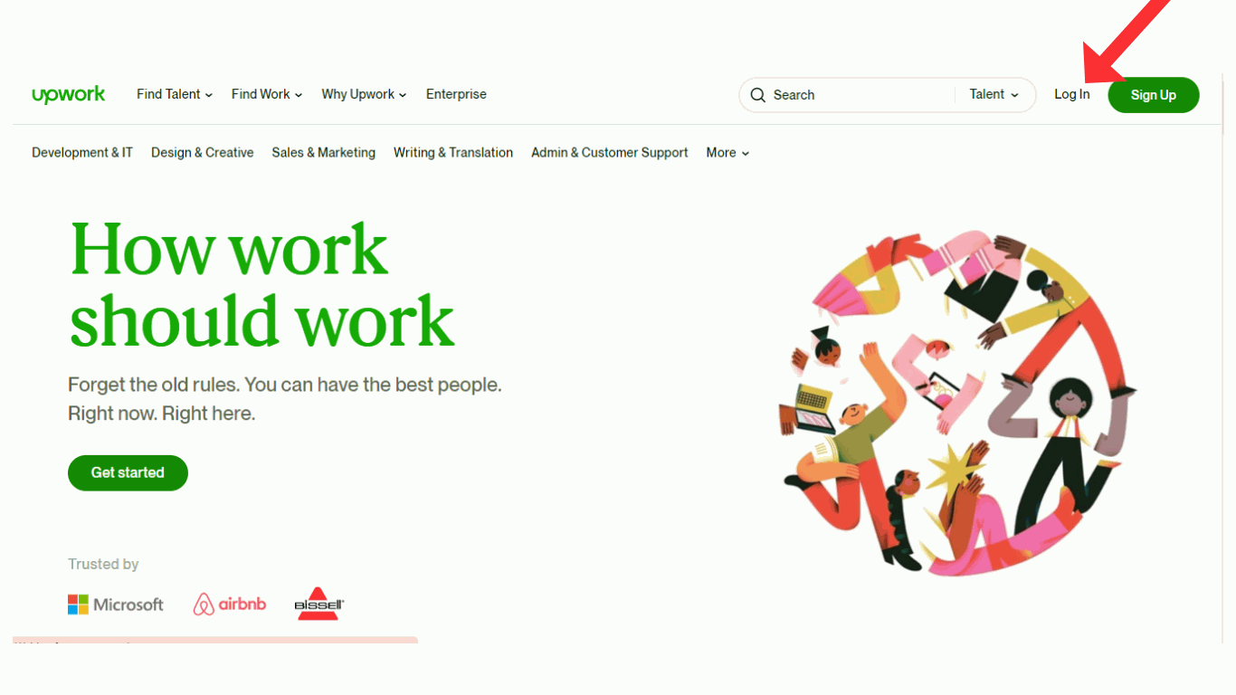 login-upwork-account