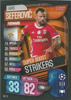 Topps Match Attax UEFA Champions League 2019-2020 (International Variant) SL Benfica Set