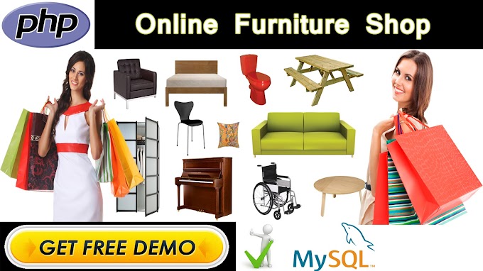 Online Furniture Shop Project in PHP | MYSQL | HTML | CSS | JAVASCRIPT | AJAX | JQUERY | BOOTSTRAP | 
