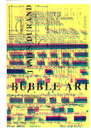 Image de couverture d'un hors série du catalogue de l'exposition Bubble art . (couverture bubble art jaune)