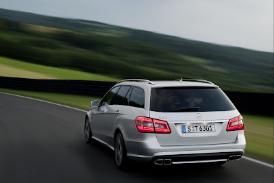 2010 Mercedes-Benz E63 AMG Estate Rear View