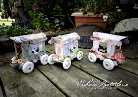 Paper caravans for very small gypsy - Nichola Battilana