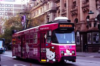 Hello Kitty otobüs, toplu tasima araci
