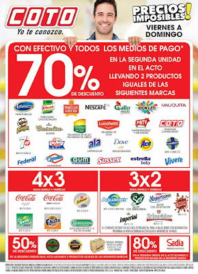 Ofertas Coto fin de semana