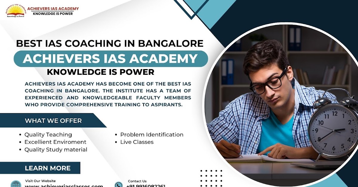 Best IAS Coaching In Bangalore