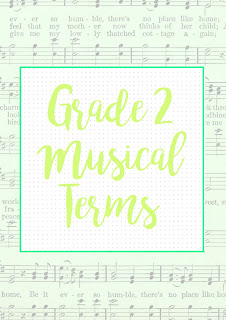 grade 2 musical terms