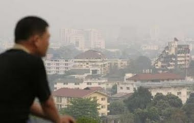 Chiang Mai smog - You can taste it