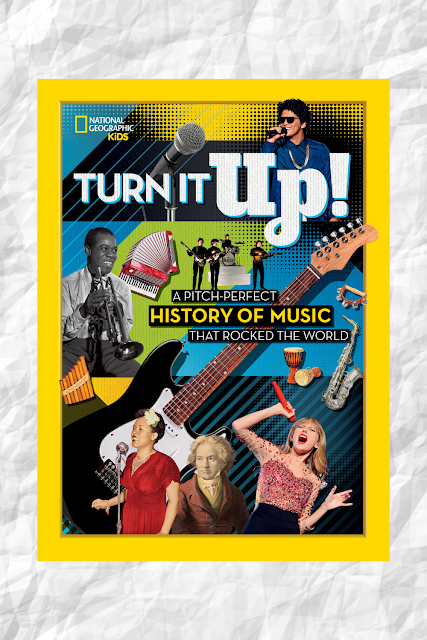 National Geographic Turn It Up History of Music Book