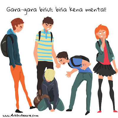 Bullying di sekolah bisa menyebabkan korban stress dan depresi