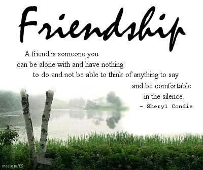 pictures of friendship quotes. Friendship Quotes and Sayings. Friendship is love without his wings!