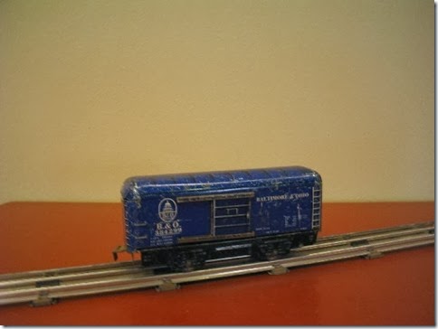 Marx 6-inch Baltimore & Ohio Boxcar