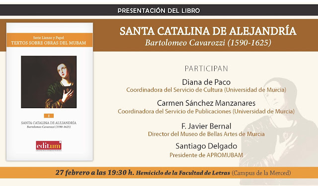 Presentación de libro: Santa Catalina de Alejandría