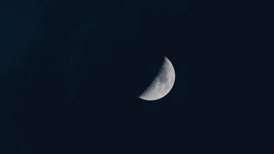 Free Wallpaper Moon, Sky, Night, Clouds