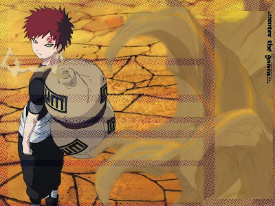 gaara of sand. Naruto