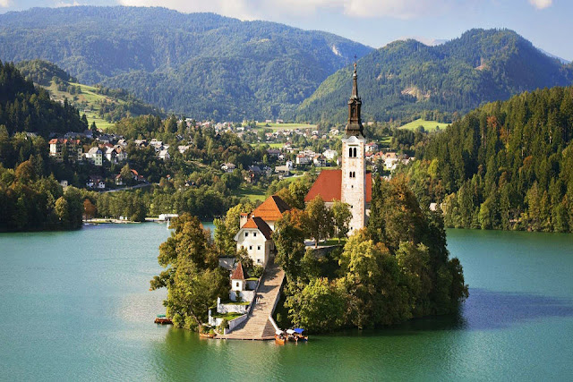 Thị trấn Bled, Slovenia