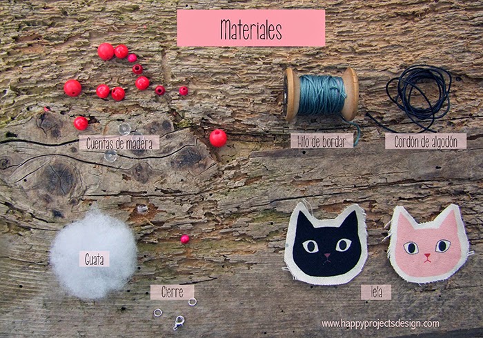 DIY Collar de tela: materiales