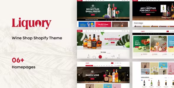 Best Liquory Wine Shop Shopify Theme