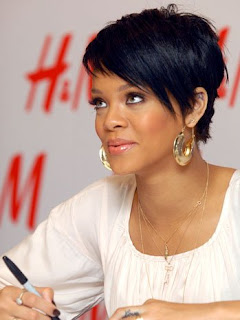 Rihanna Short Hairstyles