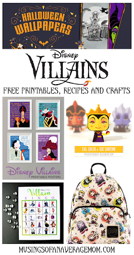 Disney Villains printables