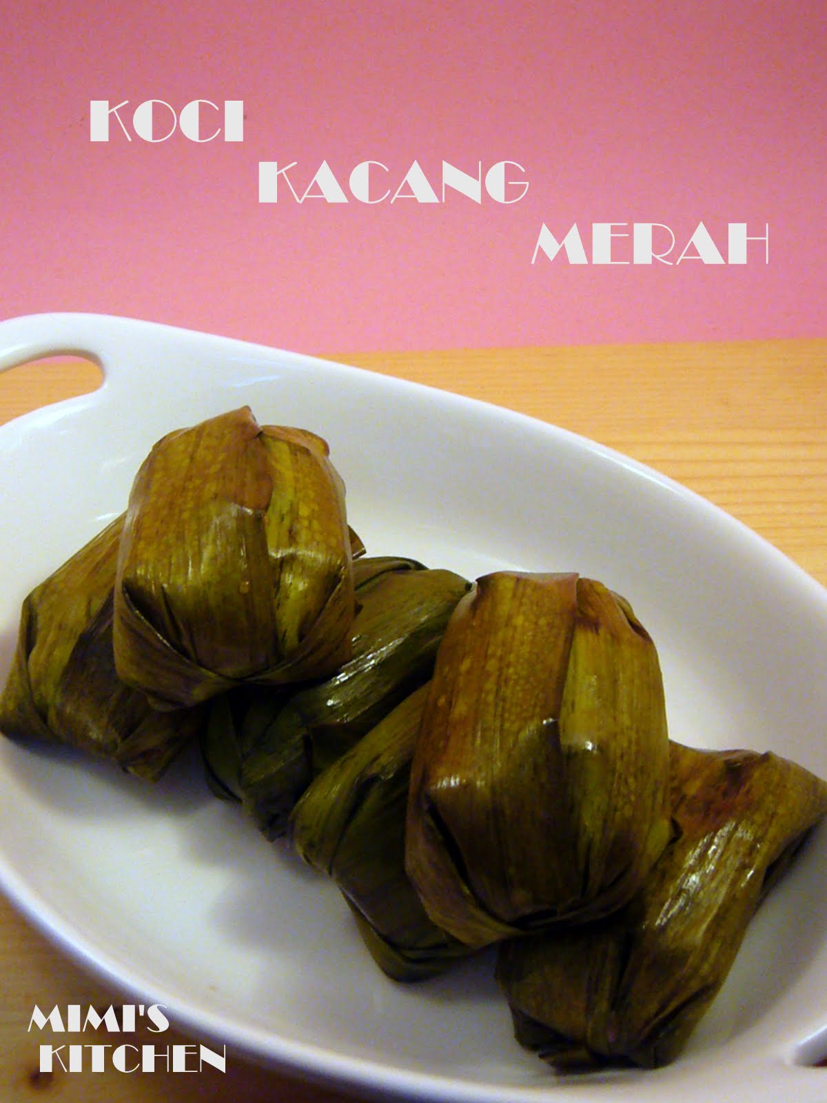 ~Di Sini Segalanya Bermula~: Kuih Koci Kacang Merah