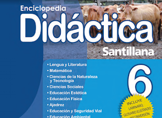 ENCICLOPEDIA DIDÁCTICA SANTILLANA SEXTO GRADO DE PRIMARIA