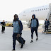 The Blues have arrived in Prague ahead of the first leg of our Europa League quarter-final against Slavia.