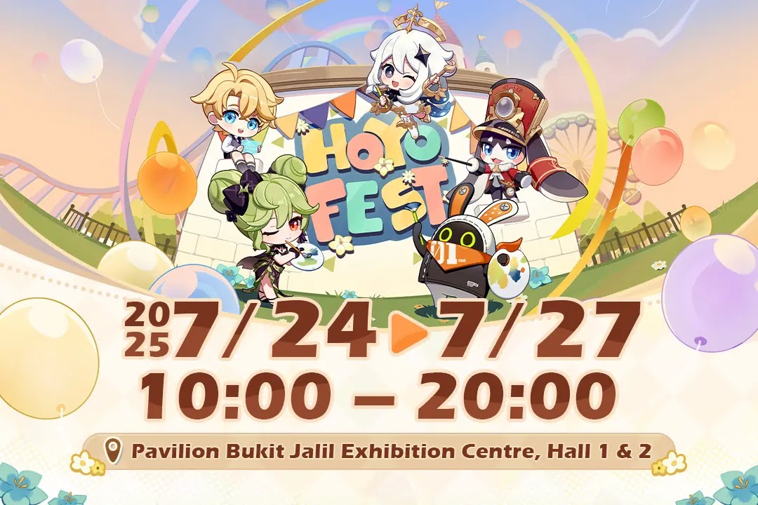 HoYo FEST 2025 Brings Artist Alley and Big Surprises to Malaysia This July