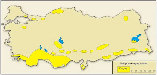 Türkiye kireç taşı haritası