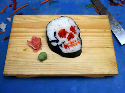 Scary Sushi Illusion