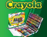 Logo Barbie Loves Crayola: vinci 122 Valigette Arcobaleno Crayola