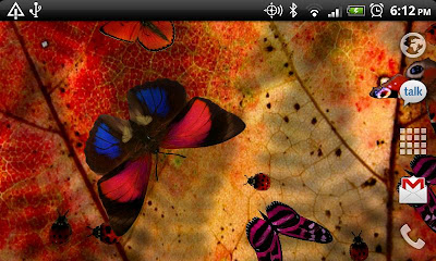 Friendly Bugs Live Wallpaper app download 