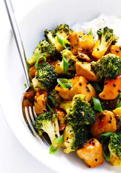 12-MINUTE CHICKEN AND BROCCOLI