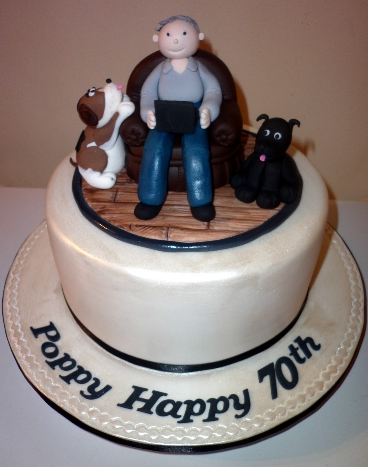 cool easy birthday cake 70th Birthday Cake
